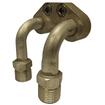 Compressor Block Fitting; Vintage Air TiteFit Manifold; For Sanden SD7 Compressor; -8 An; Standard Finish