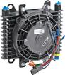 B&M; Hi-Tek Transmission Cooler; With 350 CFM Fan