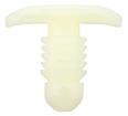 Nylon Fastener; 13/64" Dia. Stem; 13/32" Stem Length; For Door/Header Weatherstrip; Natural