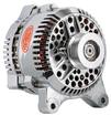 Powermaster Alternator Ford 3G Chrome 200A Serpentine Pulley V-Mount OE Only