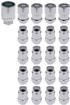 McGard 1/2"-20 RH Thread - 3/4" Hex Chrome Lug Nut and Lock Kit