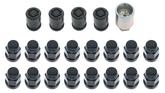 McGard 12mm-1.5 Thread - 3/4 Hex - Black Lug Nut and Lock Set