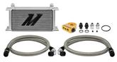 Mishimoto; Universal Fit; Oil Cooler Kit; Thermostatic; Sleek Silver