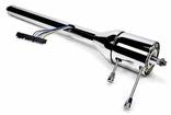 Ididit Universal 28" Tilt Steering Column; Floor Shift; Chrome