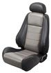 2003-04 Cobra Convertible Upholstery Set - Charcoal Leather/Graphite Alcantara Inserts without Logo